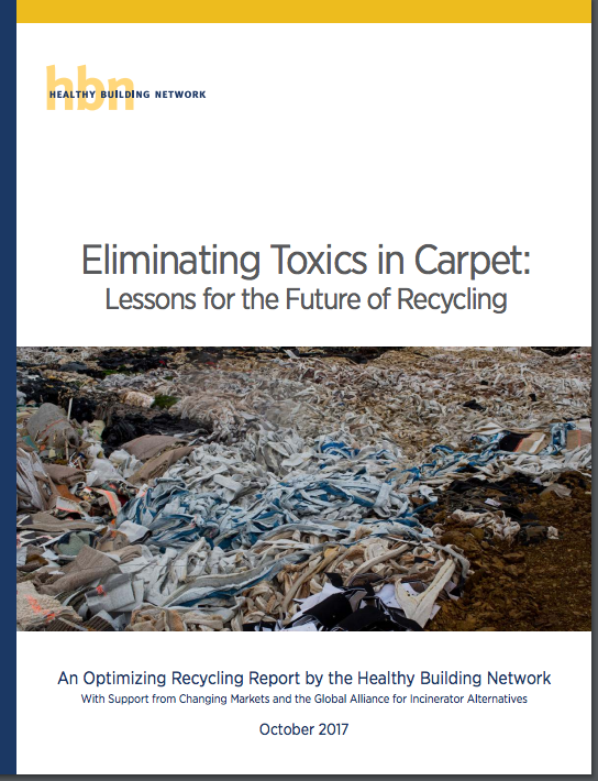 Report calls for eliminating toxic materials from carpets